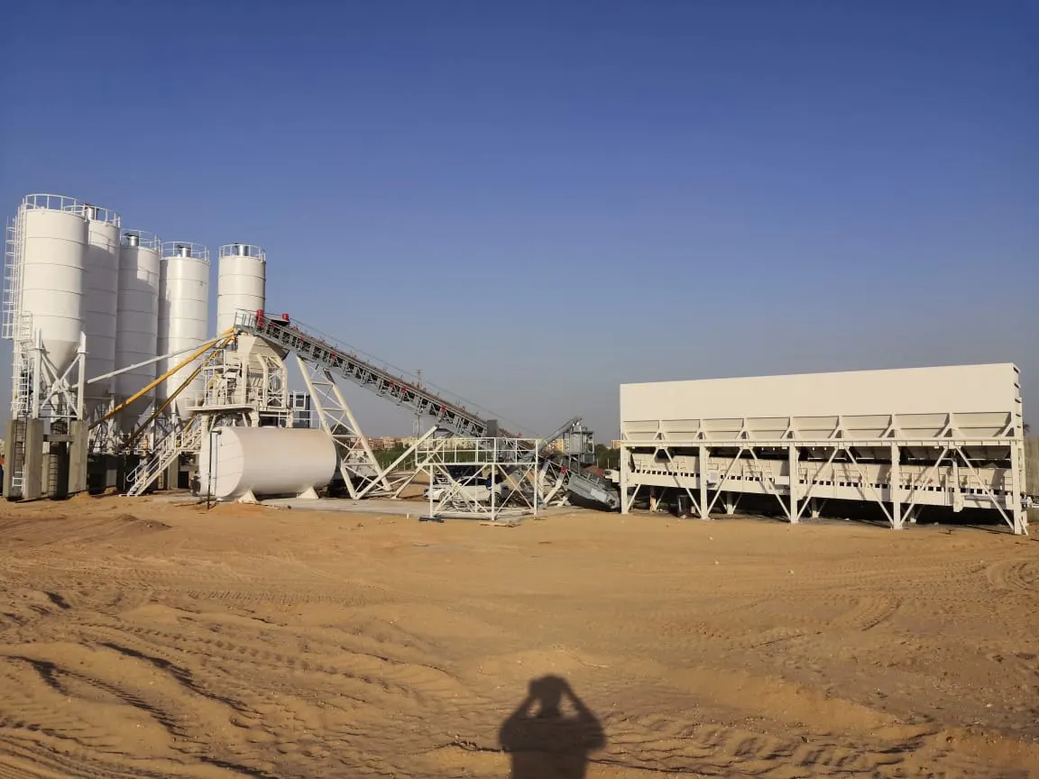 NISBUE Egypt Concrete Batching Plant — photo 2