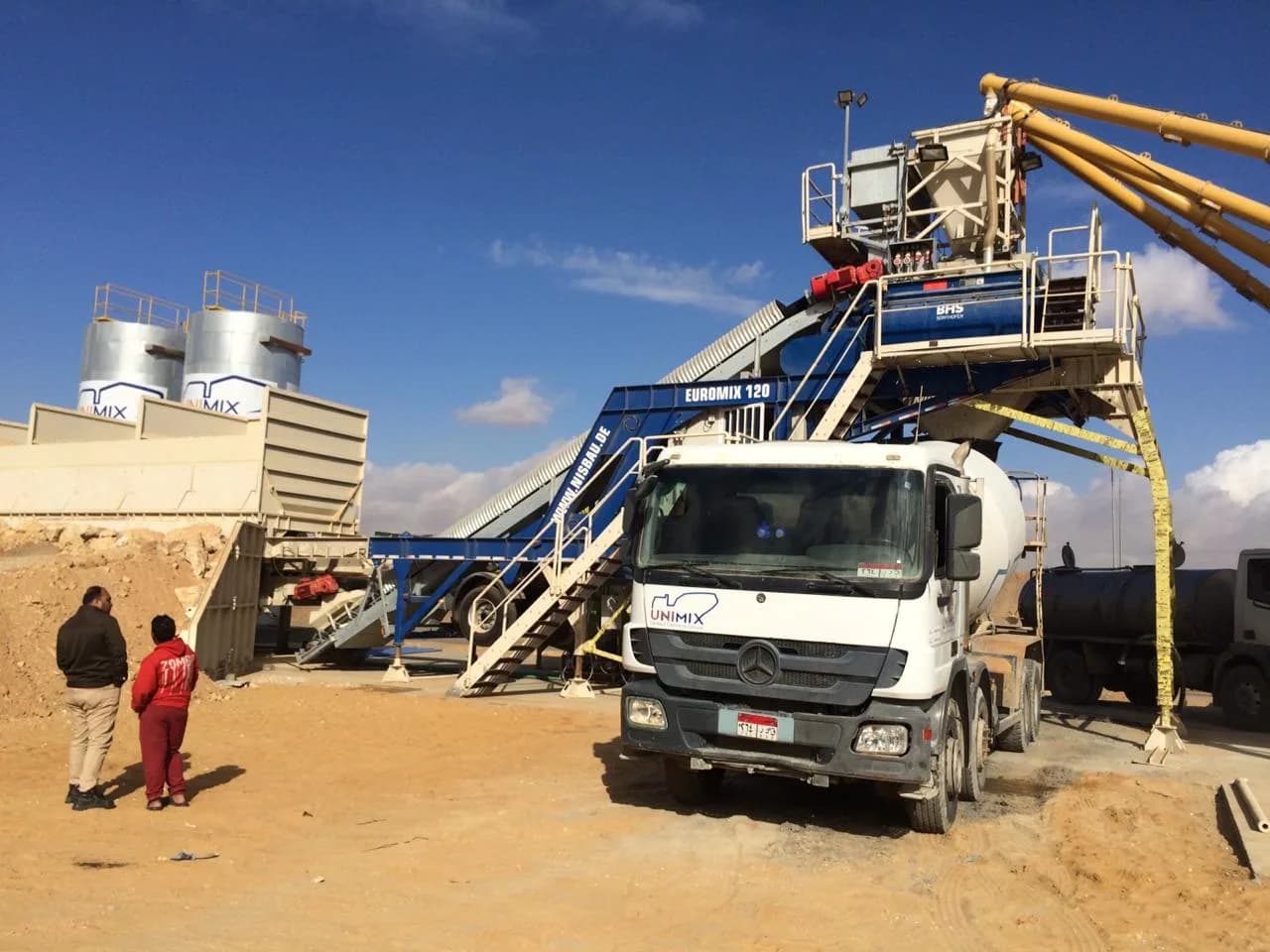NISBUE Egypt Concrete Batching Plant — photo 4