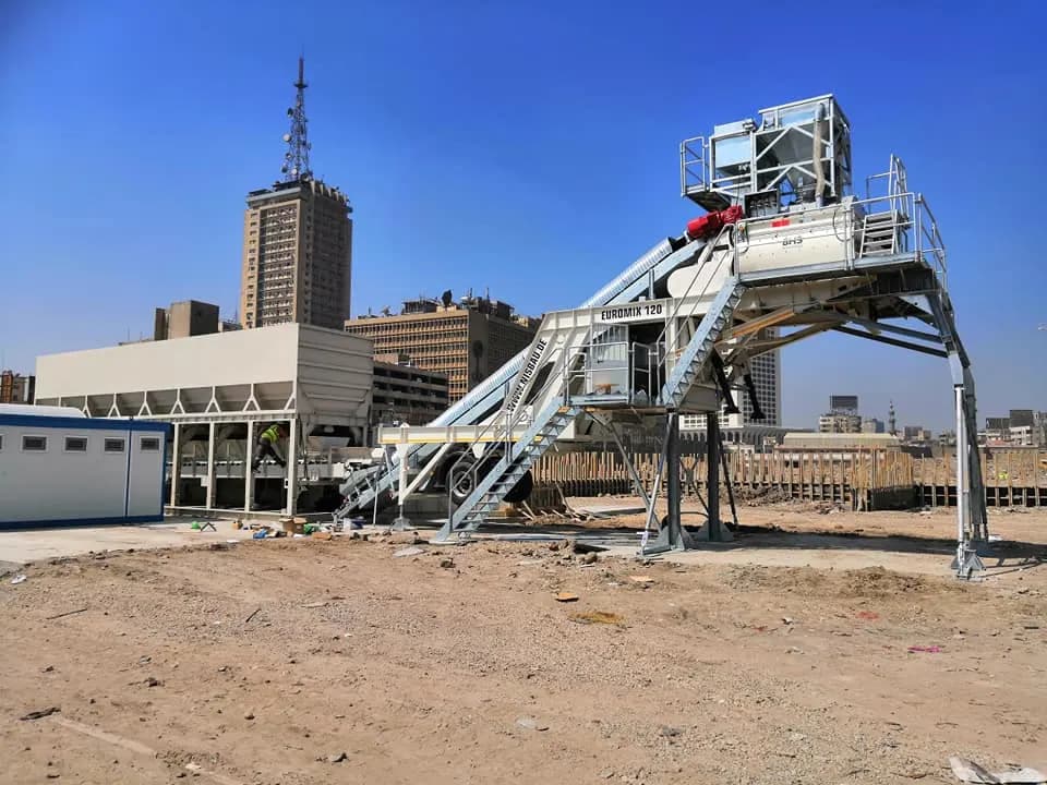 NISBUE Egypt Concrete Batching Plant — photo 6