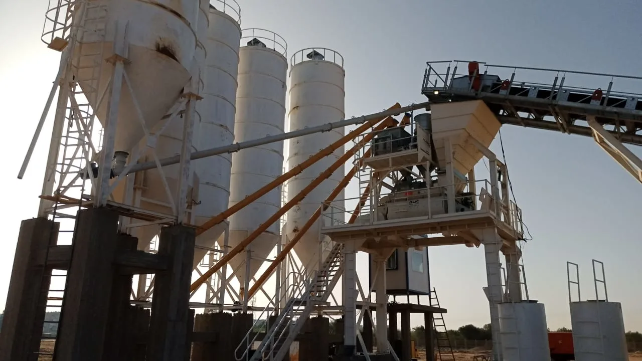 NISBUE Egypt Concrete Batching Plant — photo 16