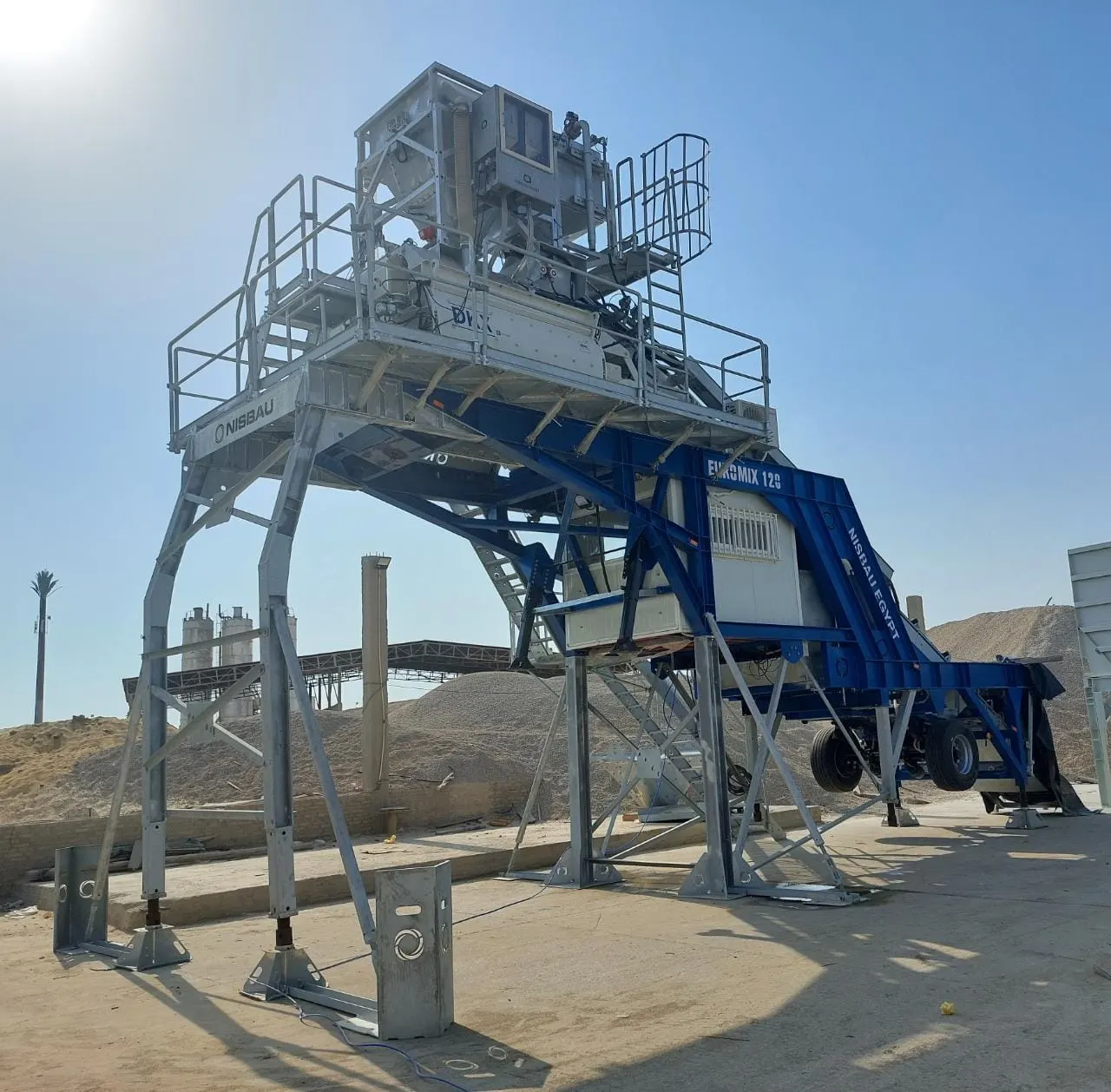 NISBUE Egypt Concrete Batching Plant — photo 17