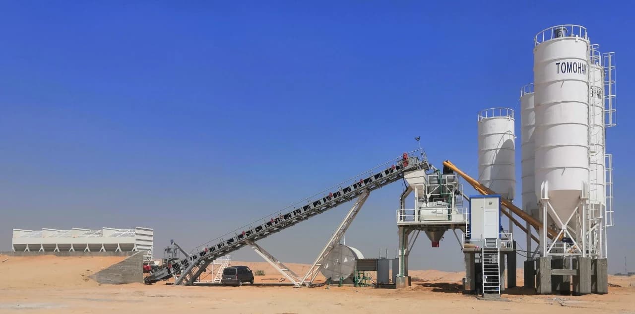 NISBUE Egypt Concrete Batching Plant — photo 18